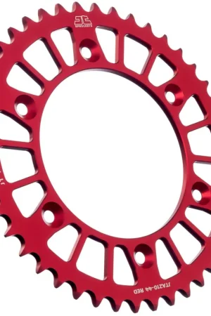 JT SPROCKETS - REAR RACELITE ALU 44T RED - Sprockets - 520 Beperkte Voorraad